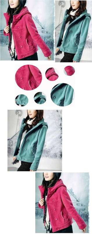 Cutie Jacket with Hood  Size : 30/32  (Available in Pink Only)